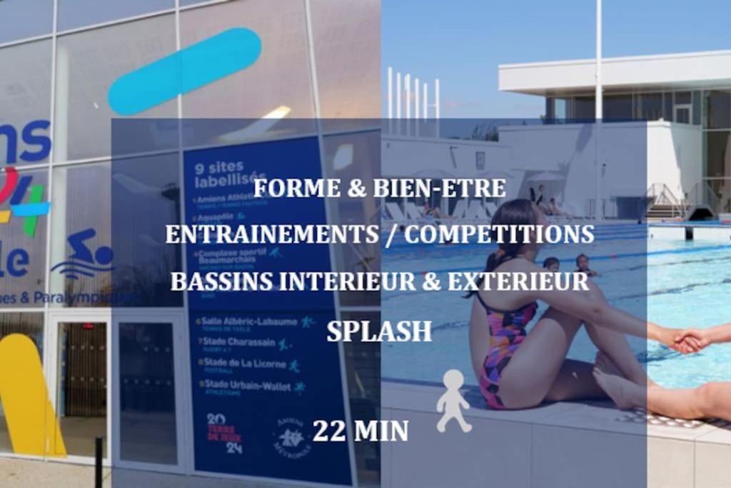 L'Eclat Prestigieux : Quartier Henriville Amiens Exterior foto